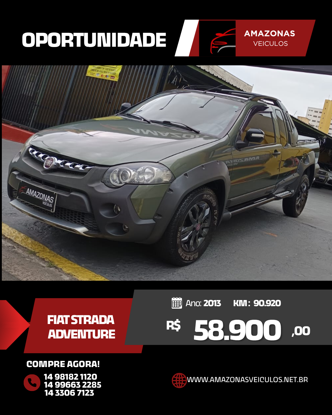 FIAT STRADA ADVENTURE 1.8 FLEX
