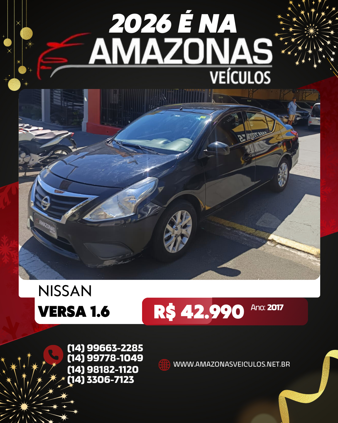 VERSA 1.6  SL CVT  - FLEX  AUTOMÁTICO