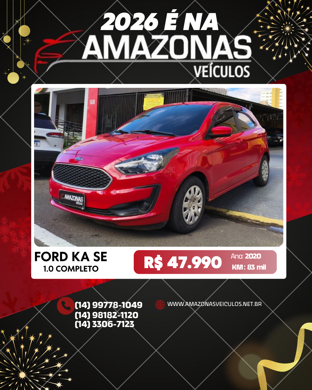 FORD / KA SE 1.0 - FLEX COMPLETO