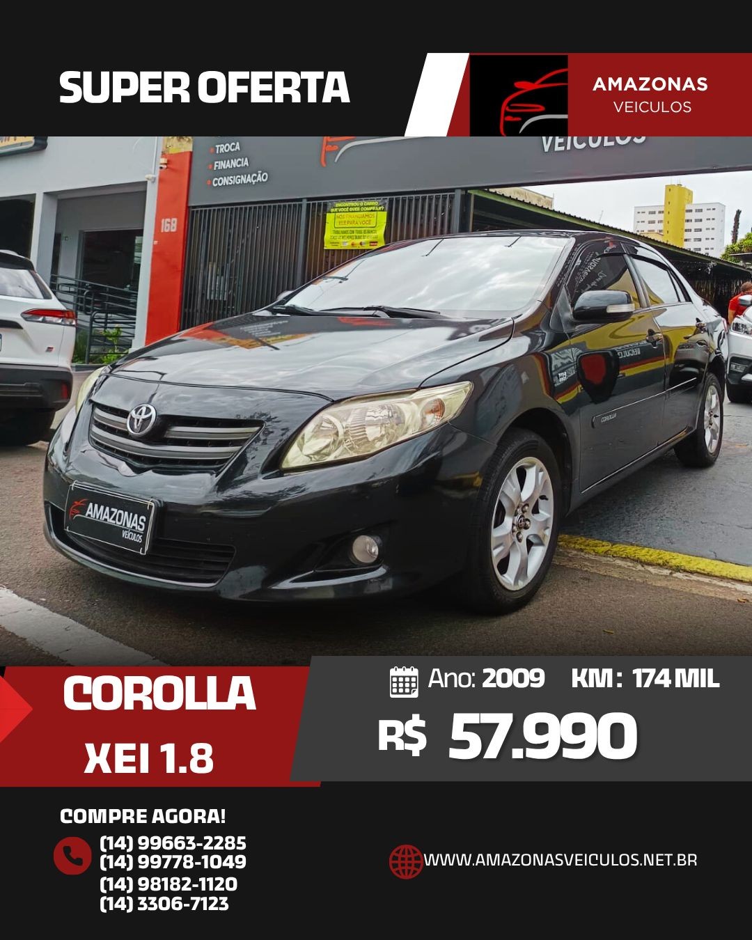 COROLLA 1.8 AUTOMÁTICO