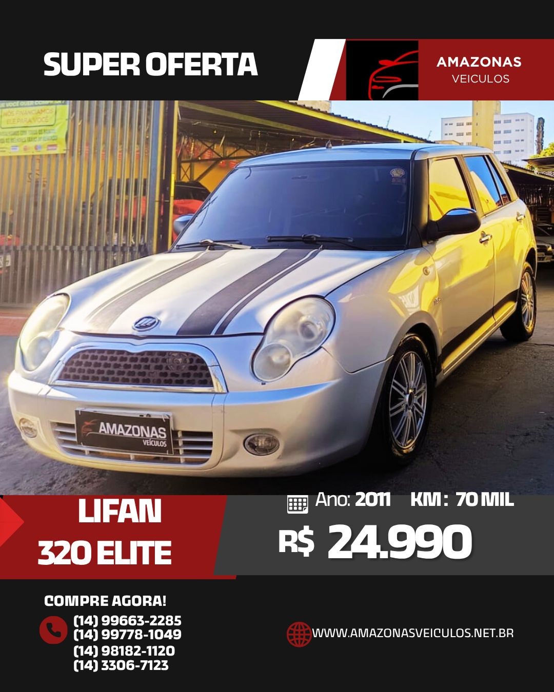 LIFAN/ 320 ELITE 1.3  – COMPLETO