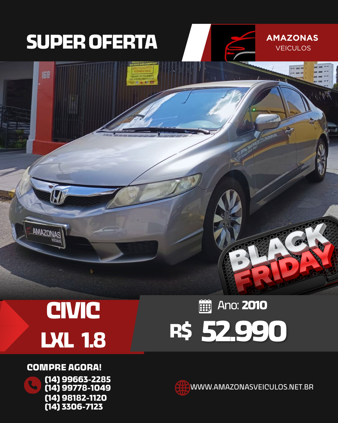CIVIC 1.8 - FLEX MANUAL