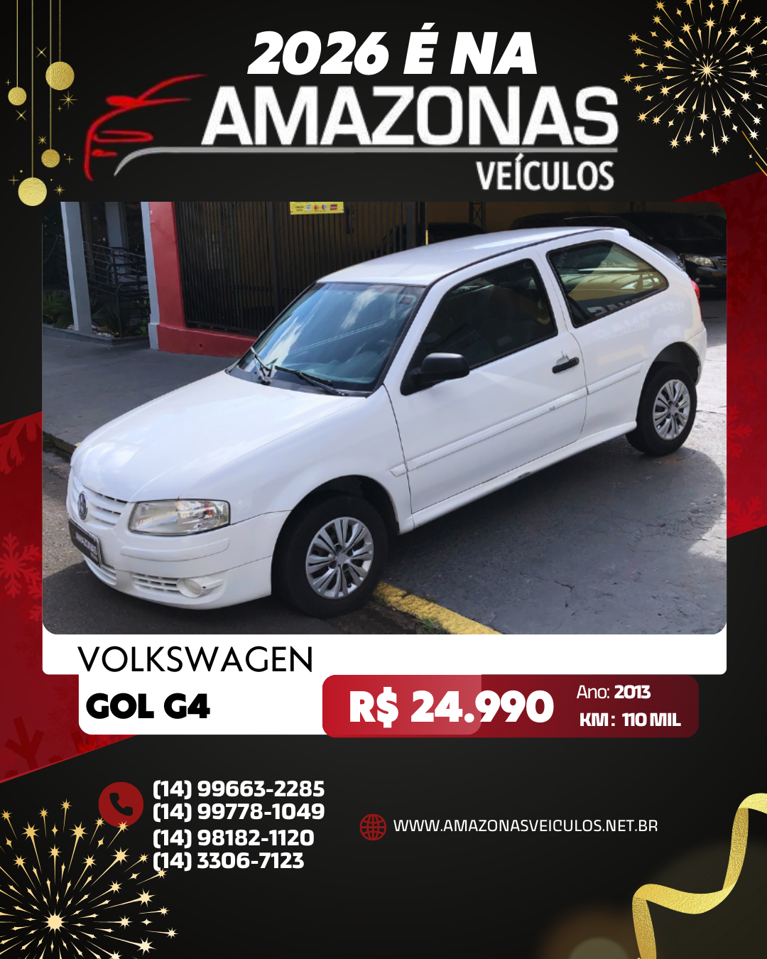 VW GOL 1.0 G4 – BÁSICO