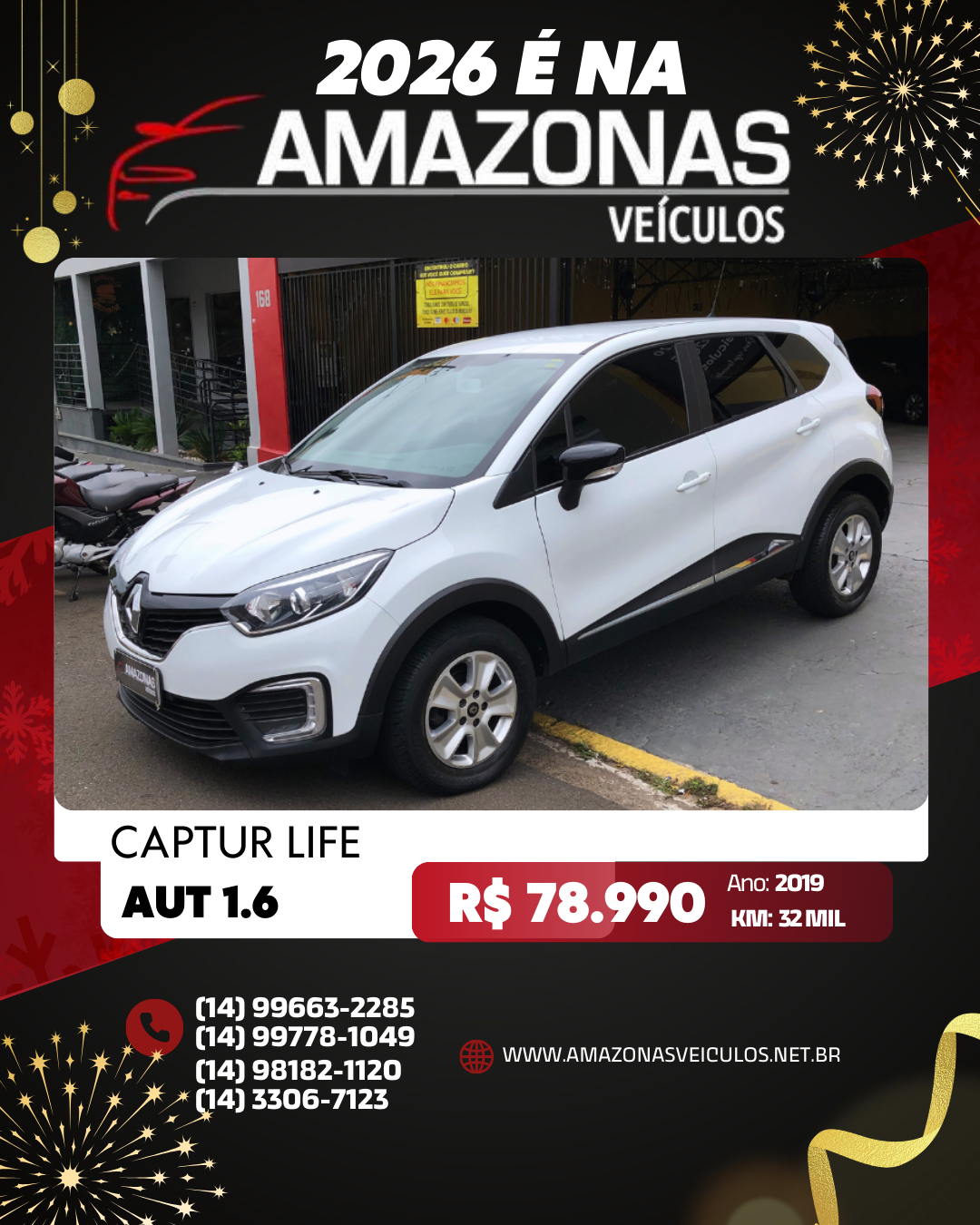 RENAULT / CAPTUR LIFE 1.6 - AUTOMÁTICA