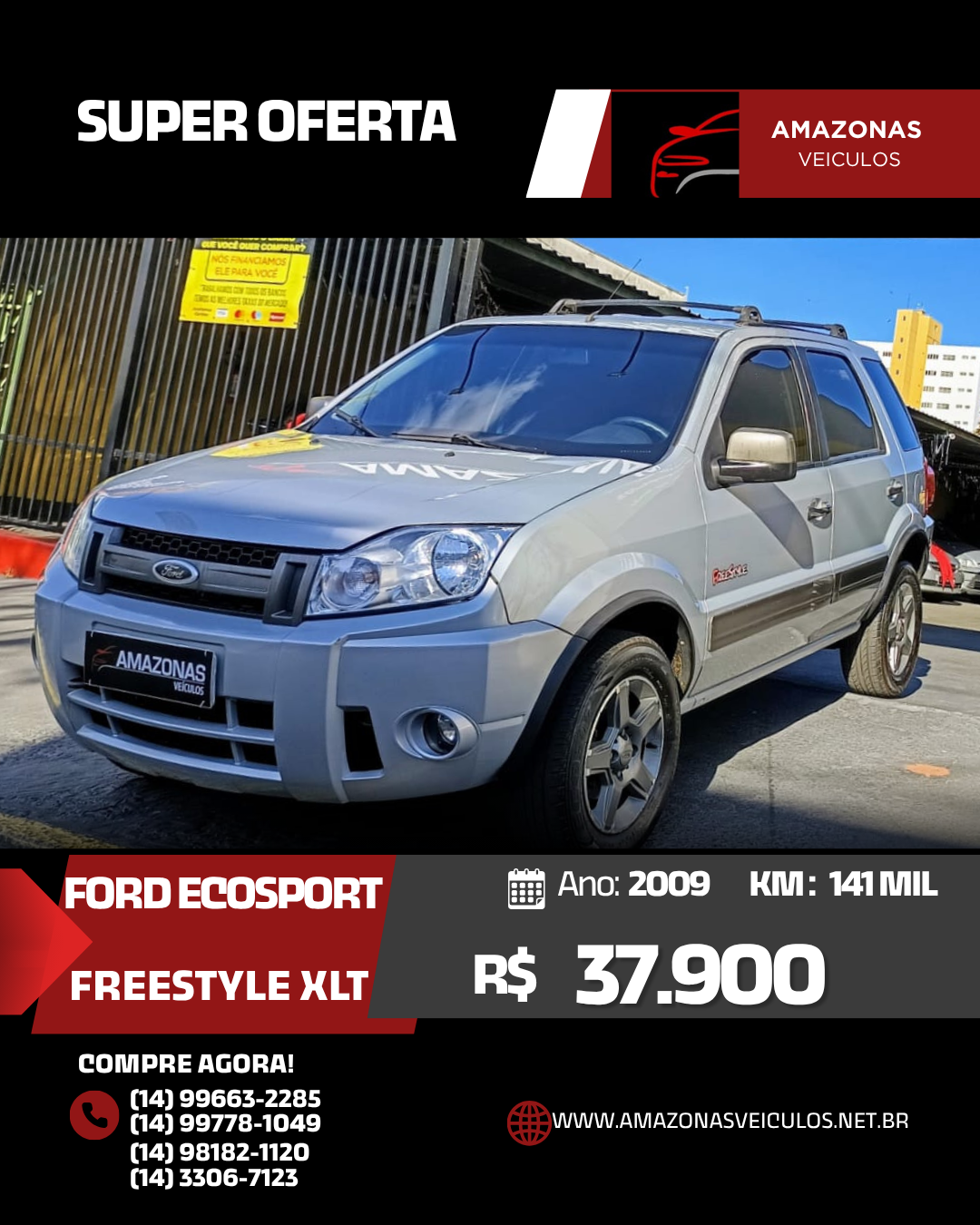 ECOSPORT 1.6 XLT FREESTYLE