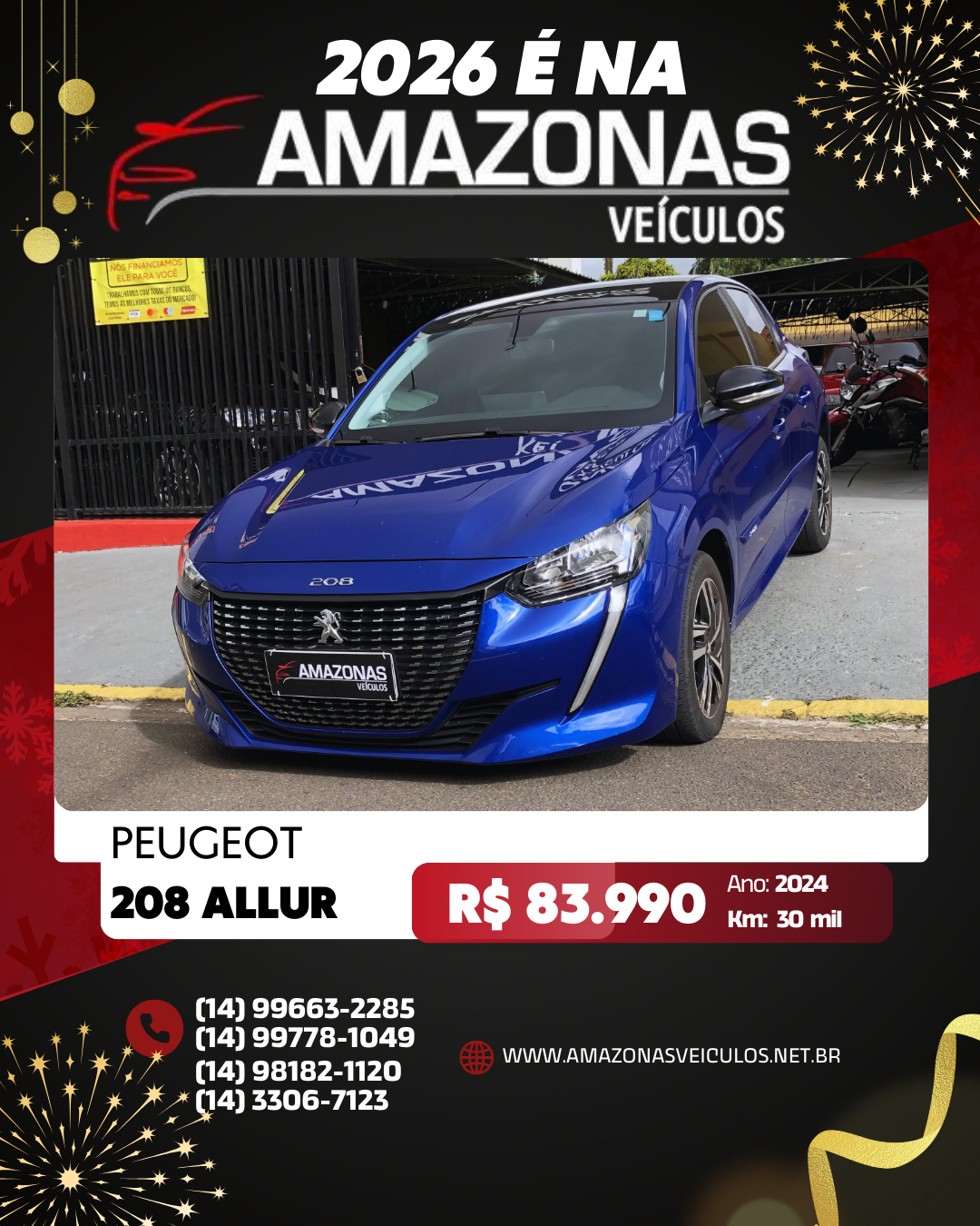 PEUGEOT 208 ALLURE T200 – AUTOMÁTICO