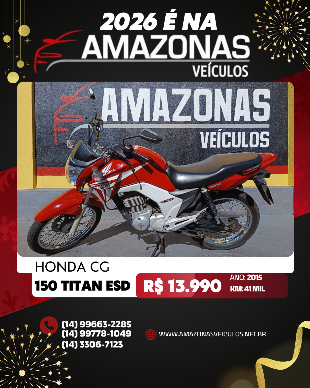 HONDA / CG 150 TITAN ESD