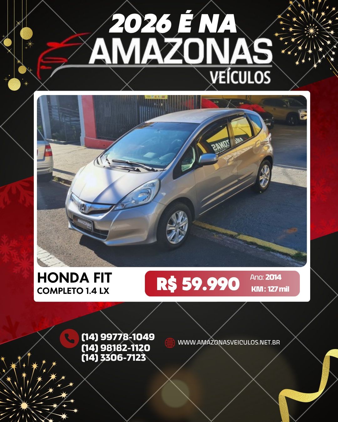 HONDA /  FIT EX 1.4   - FLEX  AUTOMÁTICO